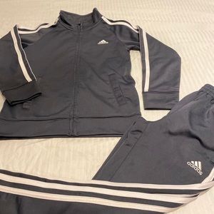 Adidas grey tracksuit